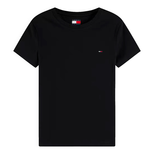 Tommy Hilfiger T-shirts hauts et polos Beige - T-shirt col rond ajust avec logo brod - L - Ref 27 €
